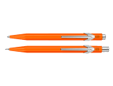 Set 849™ FLUO Orange Ballpoint Pen + Mechanical Pencil