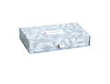 Set Kugelschreiber Ecridor™ Alpine Frost & Etui aus Polarblauem Leder
