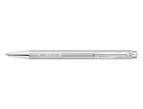 Set Ballpoint Pen Ecridor™ Paul Smith Grey Silver & Black Leather Case