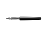 Set Fountain Pen Léman™ Damier & Black Leather Case