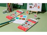 Set Kawaii 12 Coloured Pencils Swisscolor Watercolour Swiss Mountain