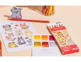 Set Kawaii 6 Pennarelli Fibralo™ Cute Animals