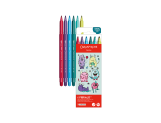 Set Kawaii 6 Pennarelli Fibralo™ Funny Monsters
