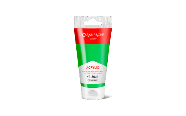 Tube 80 ml Acrylic Brillantgrün