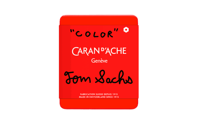 Etui 10 NEOCOLOR™ II Aquarelle-Pastellen Tom Sachs – Sonderedition