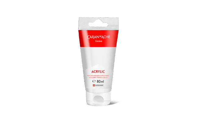 Tube 80 ml Acrylic Weiss