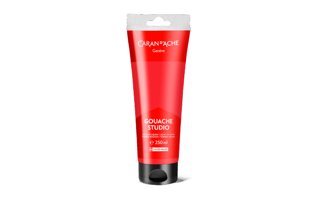 Tube 250 ml Gouache Studio Carmine