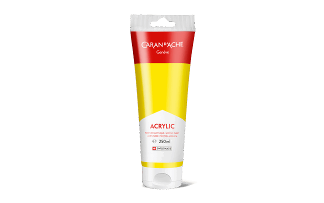 Tube 250 ml Acrylic Primary Yellow