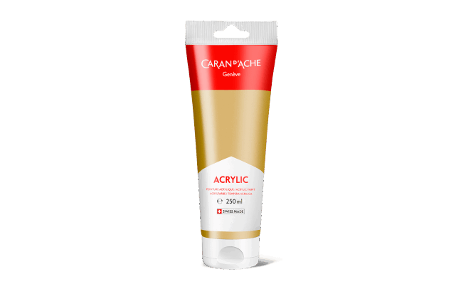 Tube 250 ml Acrylic Gold