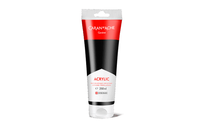 Tube 250 ml Acrylic Black
