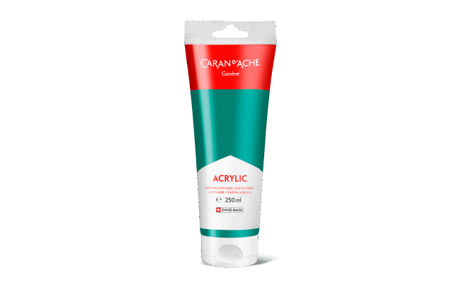 Tube 250 ml Acrylic Emerald Green