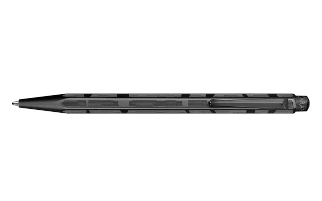 Set ECRIDOR™ BLACK LINES Kugelschreiber und Lederetui