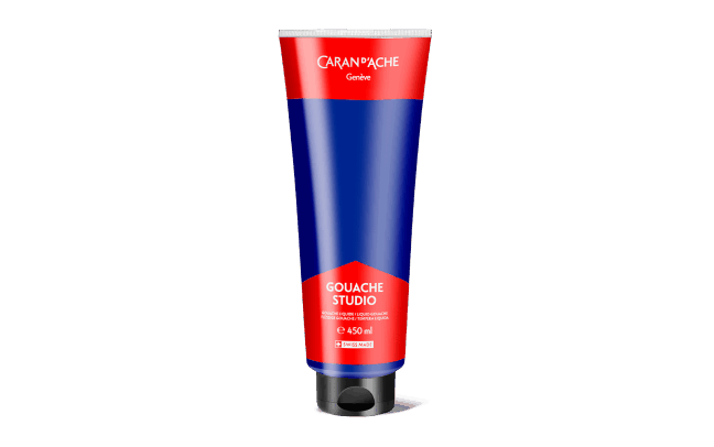 Tube 450 ml Gouache Studio Bleu Outremer