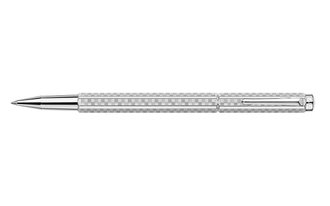 Rollerball Pen Ecridor™ Damier Grey Silver