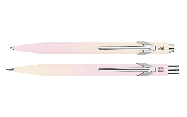 Set Kugelschreiber & Minenhalter 849™ Horizon Pastellrosa & Pastellgelb (0.5 mm)