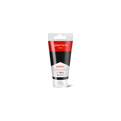 Tube 80 ml Acrylic Schwarz