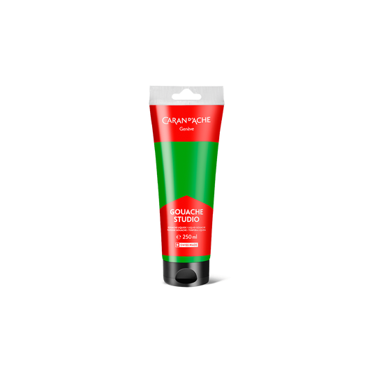 Tube 250 ml Gouache Studio Bright green