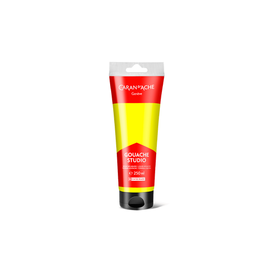 Tube 250 ml Gouache Studio Yellow green