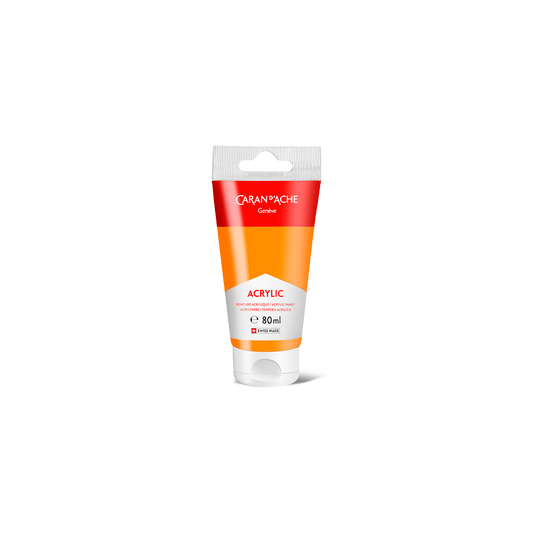 Tube 80 ml Acrylic Orange