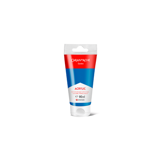 Tube 80 ml Acrylic Cyan