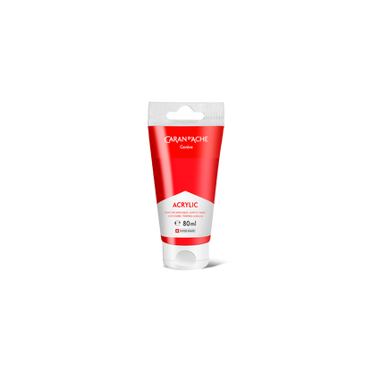 Tube 80 ml Acrylic Scarlet