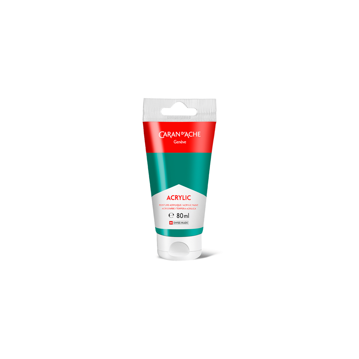 Tubo 80 ml Acrilico Verde smeraldo