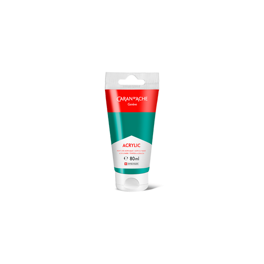 Tube 80 ml Acrylic Emerald green