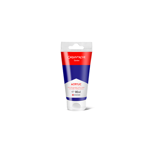 Tube 80 ml Acrylic Dark ultramarine
