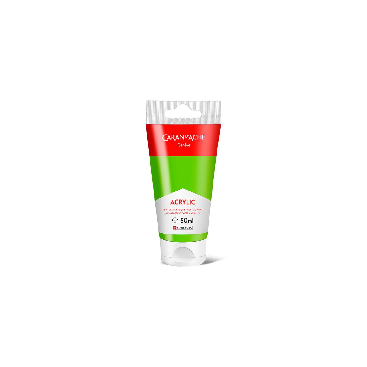 Tubo 80 ml Acrilico Verde primavera