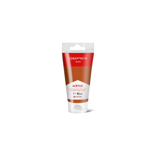 Tube 80 ml Acrylic Burnt sienna