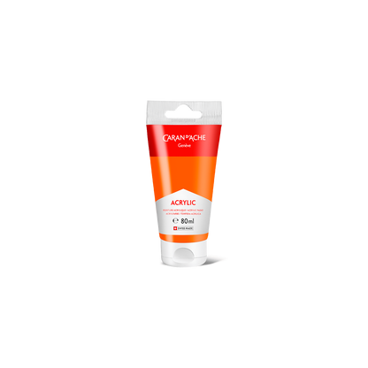 Tube 80 ml Acrylic Rotorange