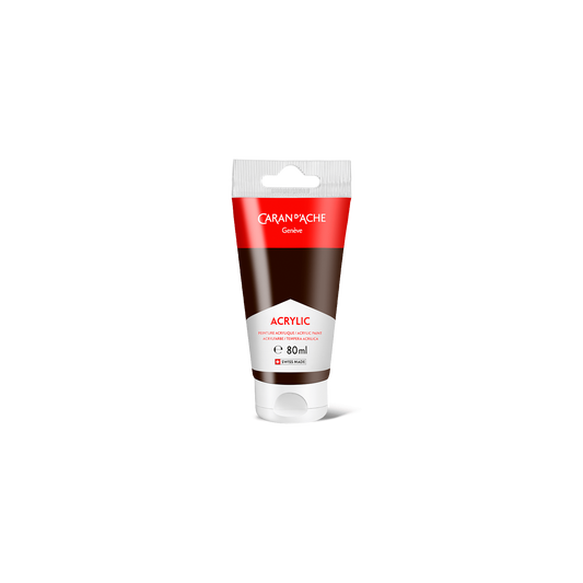 Tube 80 ml Acrylic Brown madder lake