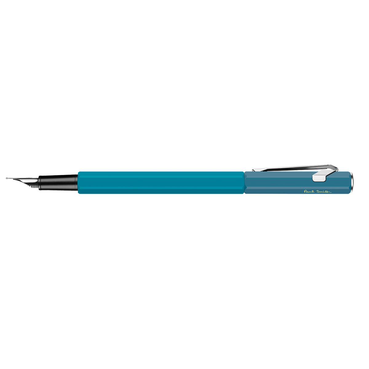 Penna stilografica 849™ PAUL SMITH Cyan Blue & Steel Blue (F) – Edizione limitata