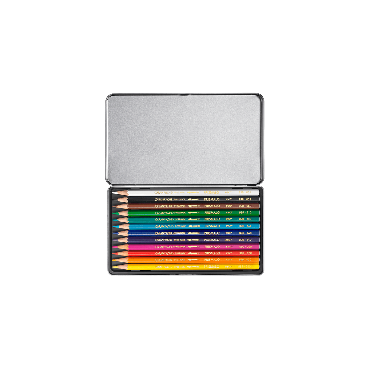 Etui 12 Farben PRISMALO™ AQUARELLE Jean Tinguely Sans Titre – Sonderedition