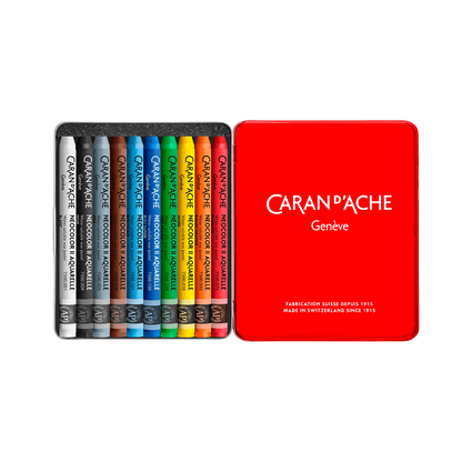 Boîte 10 Pastels NEOCOLOR™ II Aquarelle Tom Sachs - Édition Spéciale