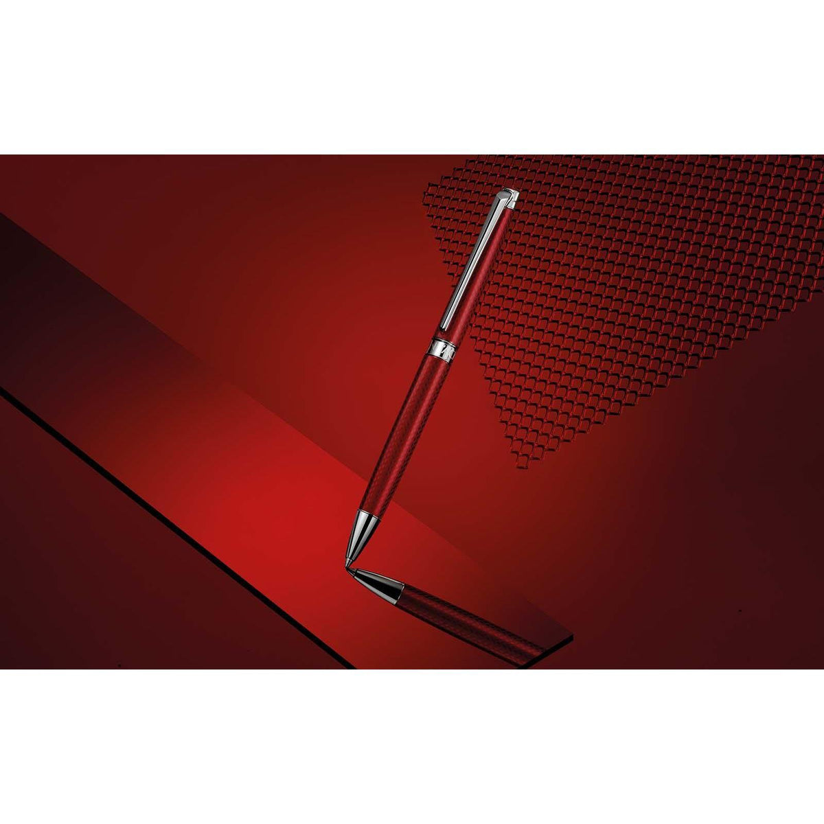 Kugelschreiber LEMAN™ SLIM Rouge Carmin