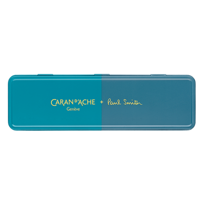 Penna stilografica 849™ PAUL SMITH Cyan Blue & Steel Blue (F) – Edizione limitata