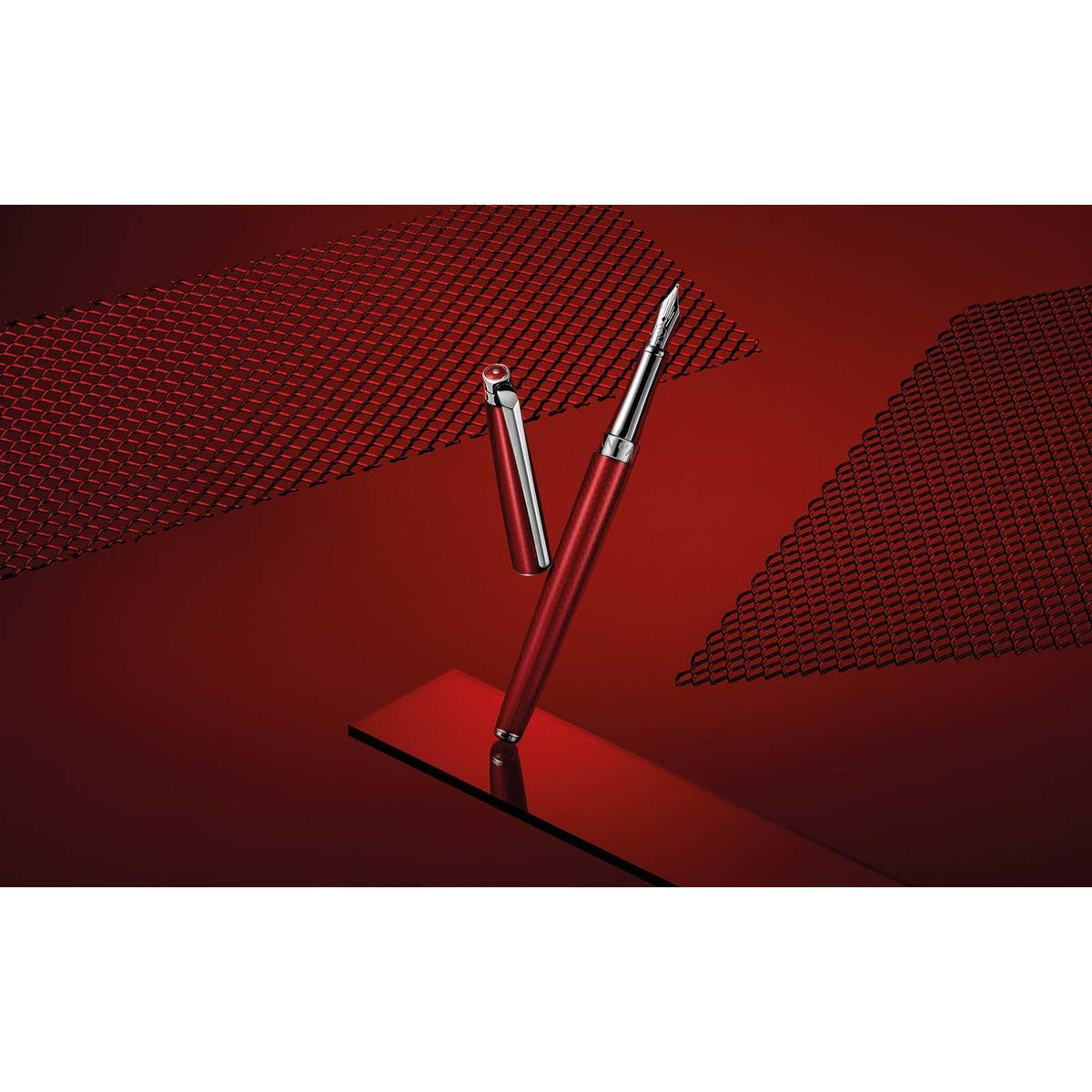 Füllfederhalter LEMAN™ SLIM Rouge Carmin
