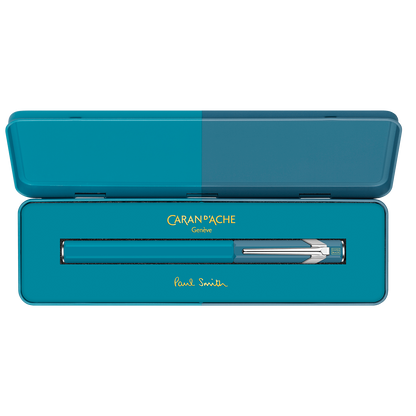 Penna stilografica 849™ PAUL SMITH Cyan Blue & Steel Blue (F) – Edizione limitata