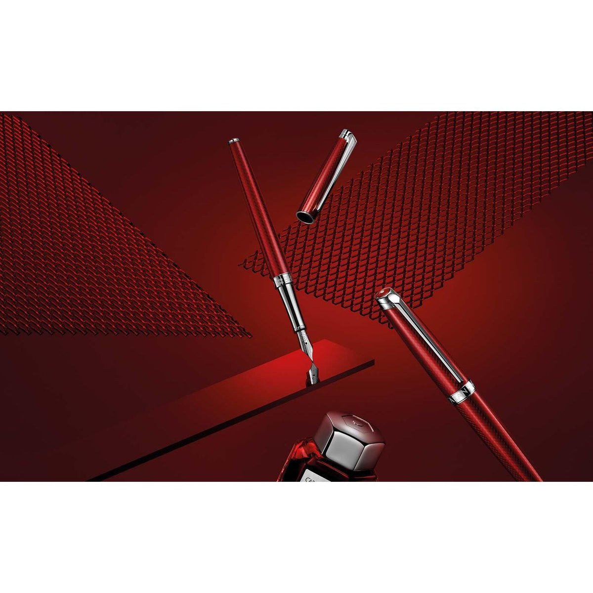Füllfederhalter LEMAN™ SLIM Rouge Carmin