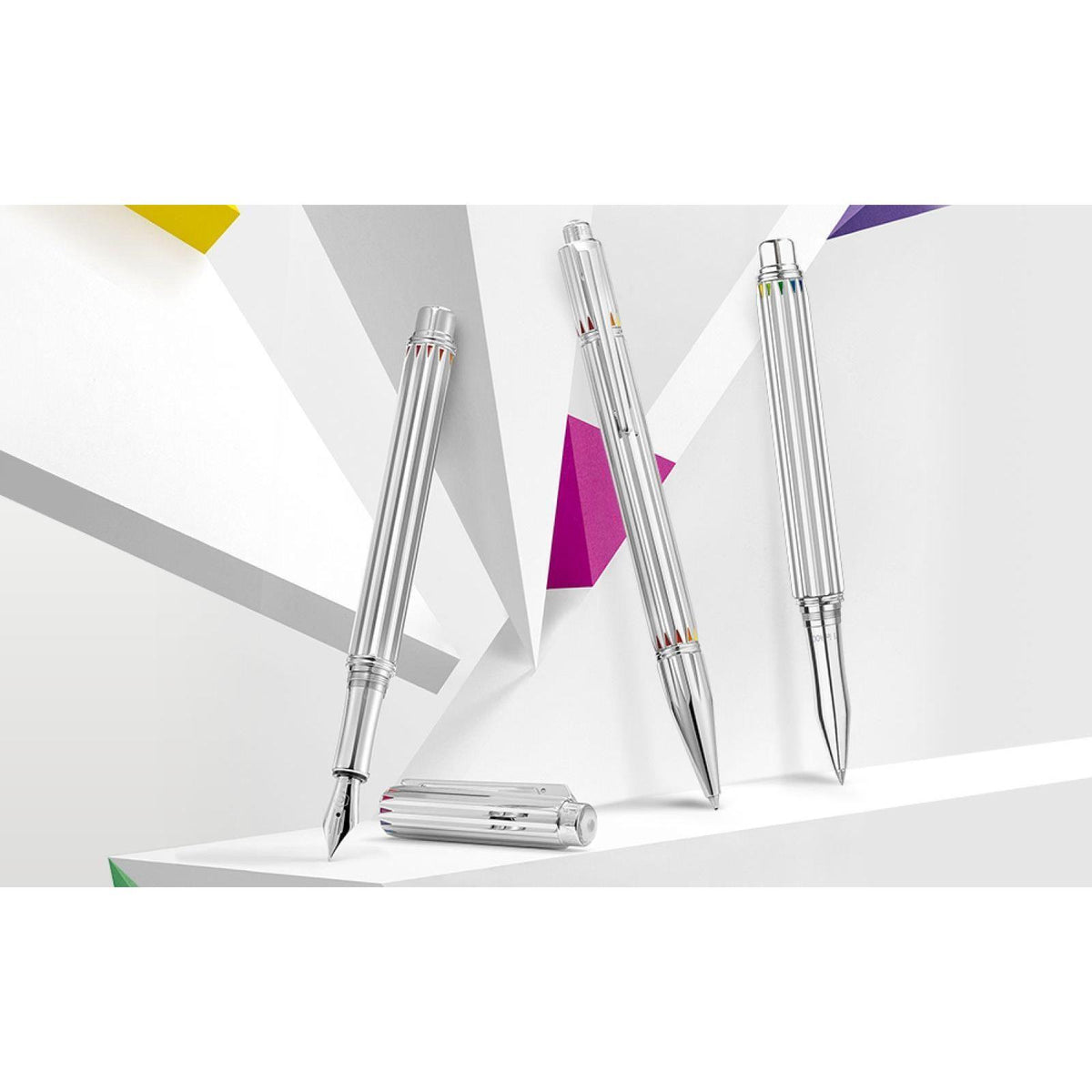 Penna a Sfera VARIUS™ RAINBOW Argentata Rodiata Edizione Limitata