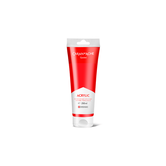 Tube 250 ml Acrylic Scarlet