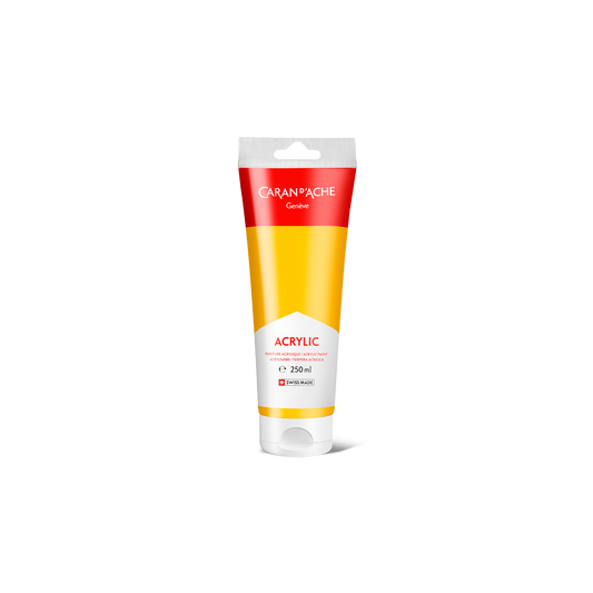 Tube 250 ml Acrylic Golden Yellow