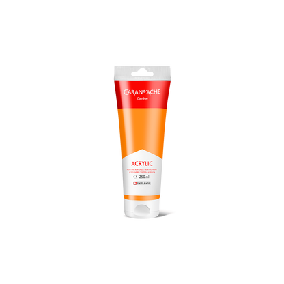 Tube 250 ml Acrylic Orange