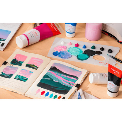 Tube 250 ml Acrylic Orange