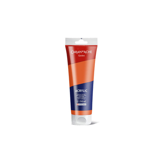 ACRYLIC 250 ml Flame Red