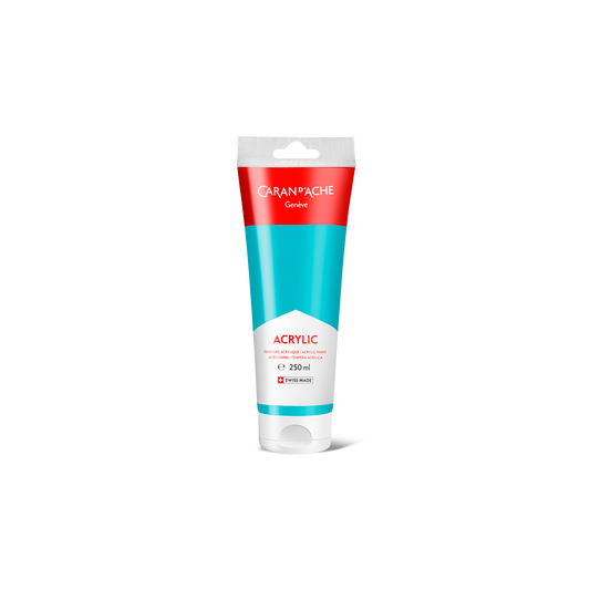 Tube 250 ml Acrylic Turquoise Blue