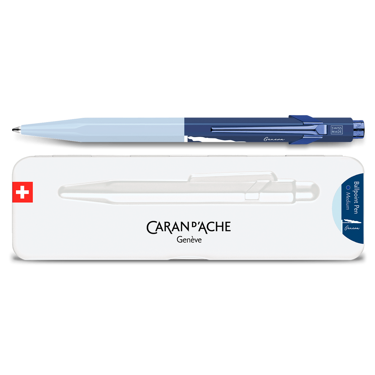 Kugelschreiber 849™ Jet d'eau Blau