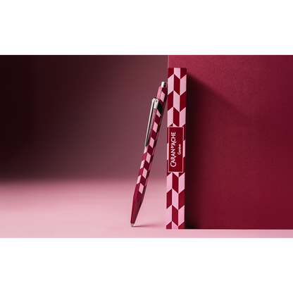 Penna a sfera 849™ Mosaic Rosso Granato