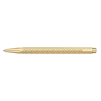 Penna a Sfera Ecridor™ Damier Dorata
